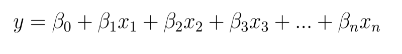 the simple linear regression equation keyboard